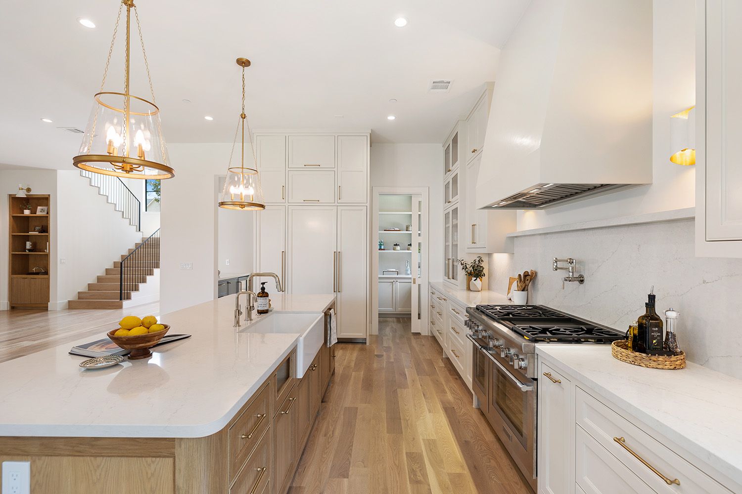 Kitchen view from breakfast area